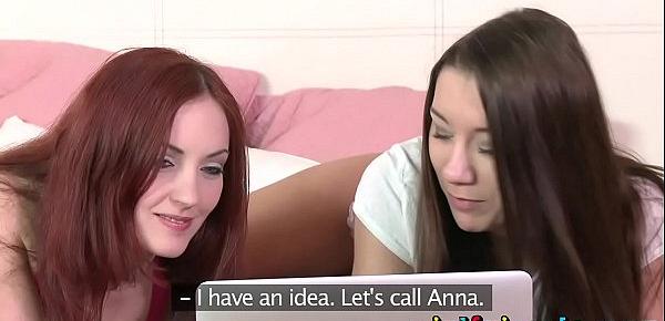  Girlfriends Hot girls webcam show for friend